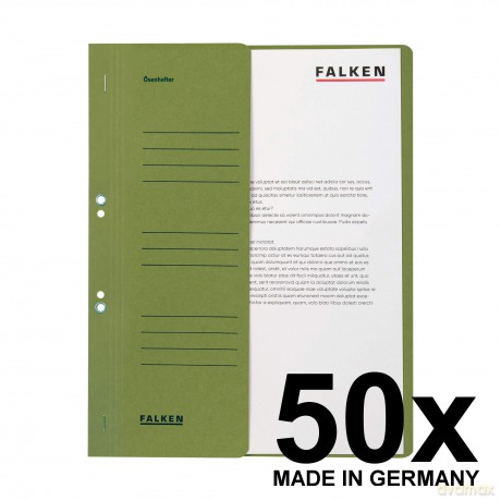 50 FALKEN senhefter grźn DIN A4