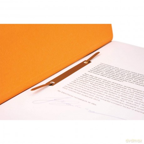 50 FALKEN senhefter orange DIN A4