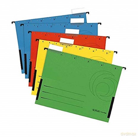Herlitz: 50 herlitz Vollsichtreiter transparent