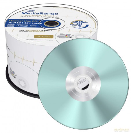 50 MediaRange CD-R Medical Line