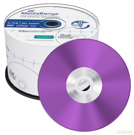 50 MediaRange DVD-R Medical Line
