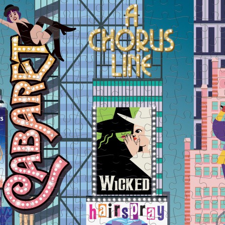 50 MustSee Musicals Bucket List 1000Piece Puzzle [KSIĄŻKA]