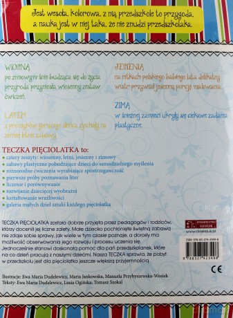 Teczka 5 latka. Koloruj, wycinaj, sklejaj [KSIĄŻKA]