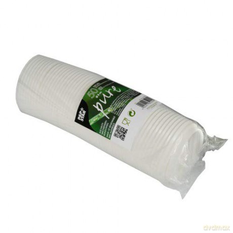 50 PAPSTAR Kaffeebecher-Deckel pure 8,