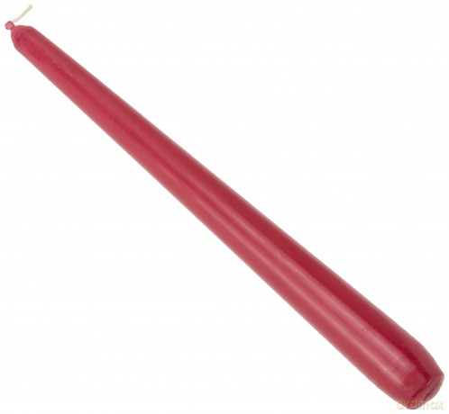 50 PAPSTAR Kerzen bordeaux