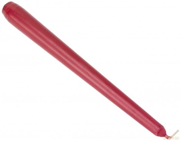 50 PAPSTAR Kerzen bordeaux