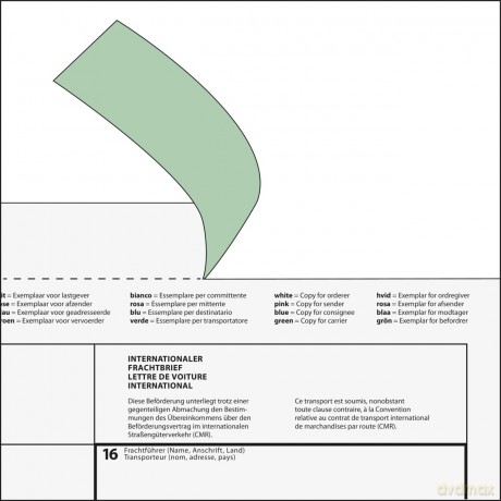 Sigel: 50 SIGEL Frachtbrief CMR-Frachtbriefe