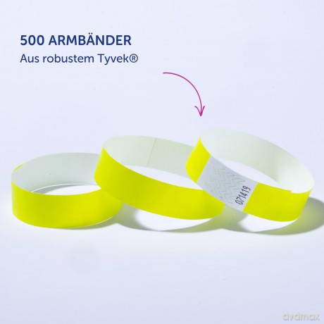Avery Zweckform: 500 AVERY Zweckform Eintrittsbnder gelb