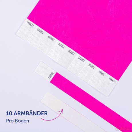 Avery Zweckform: 500 AVERY Zweckform Eintrittsbnder pink