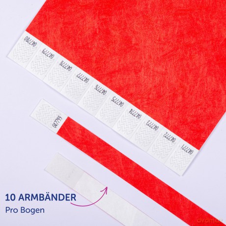 Avery Zweckform: 500 AVERY Zweckform Eintrittsbnder rot