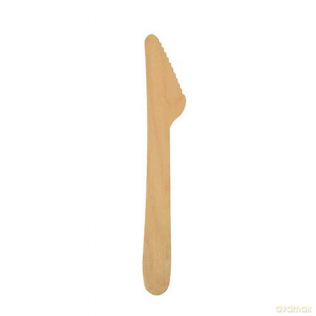 500 PAPSTAR Einweg-Messer pure Holz