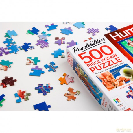 500 Piece Jigsaw Human Body [KSIĄŻKA]