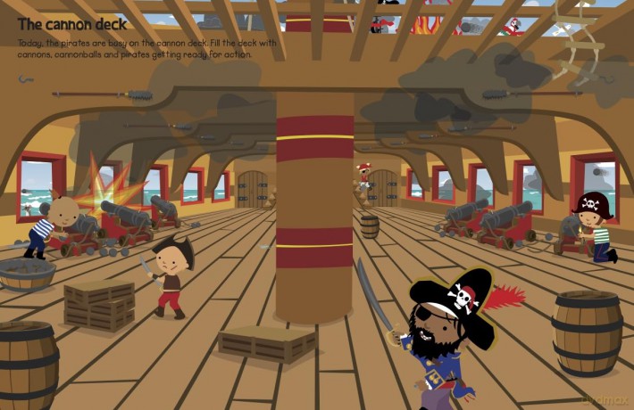 555 Sticker Fun Pirate Ship Activity Book [KSIĄŻKA]