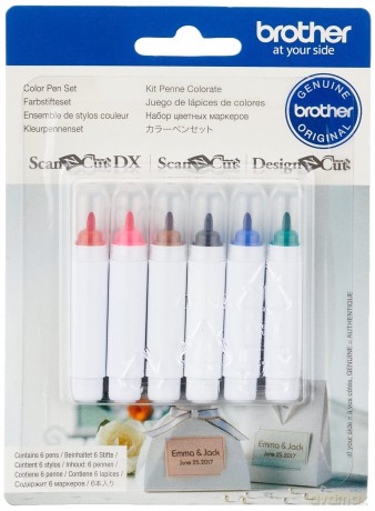 6 Brother CAPEN1 Farbstifte-Set fźr Schn
