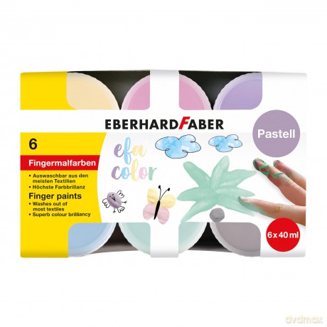 Eberhard Faber: 6 EBERHARD FABER EFA Color Pastell Finge