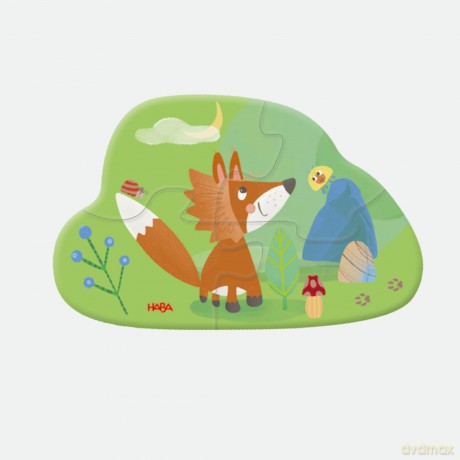 6 erste Puzzles - Waldtiere