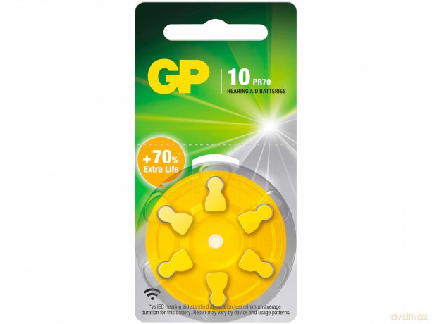 Gp: 6 GP Knopfzellen ZA10 1,45 V
