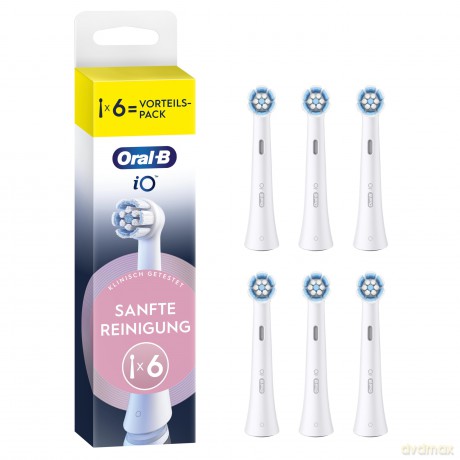 6 Oral-B iO Sanfte Reinigung Zahnbźrsten