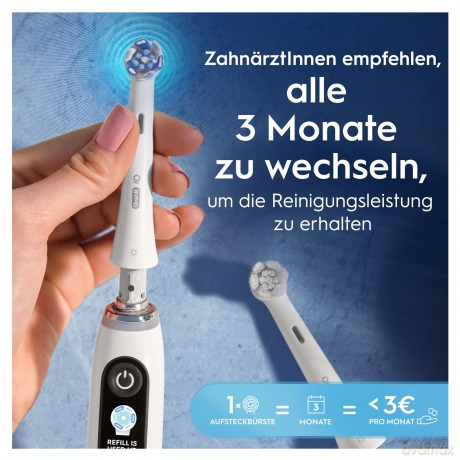 6 Oral-B iO Ultimative Reinigung Zahnbźr
