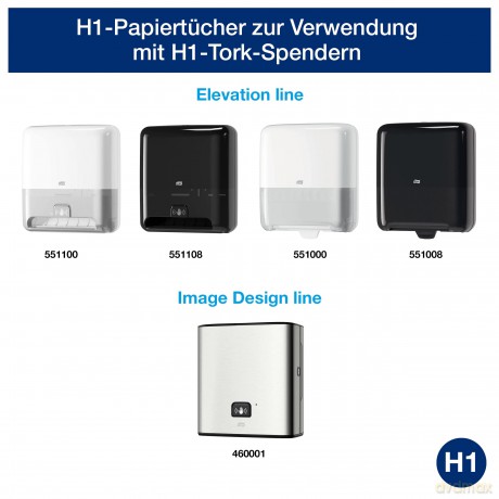 6 TORK Handtuchrollen Matic H1 Premium