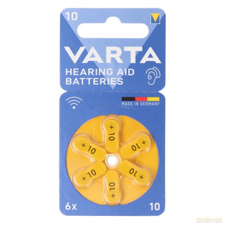 6 VARTA Knopfzellen 10 1,45 V