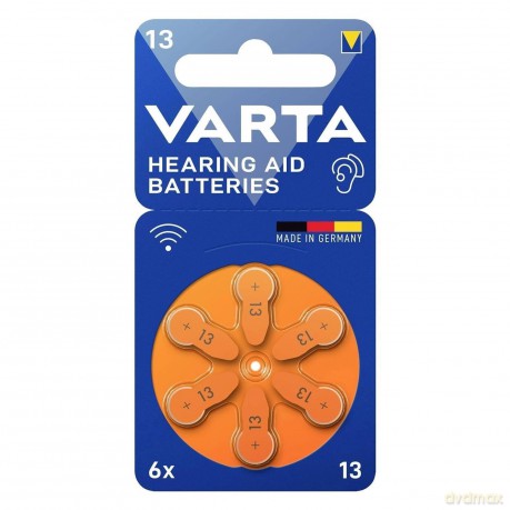 6 VARTA Knopfzellen 13 1,45 V