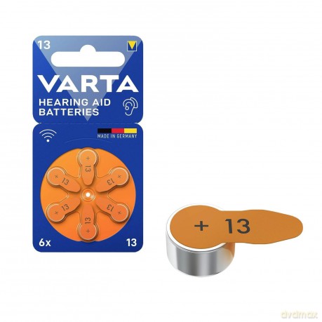 6 VARTA Knopfzellen 13 1,45 V