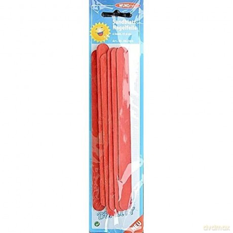 6 WUNDmed Sandblatt Nagelfeile