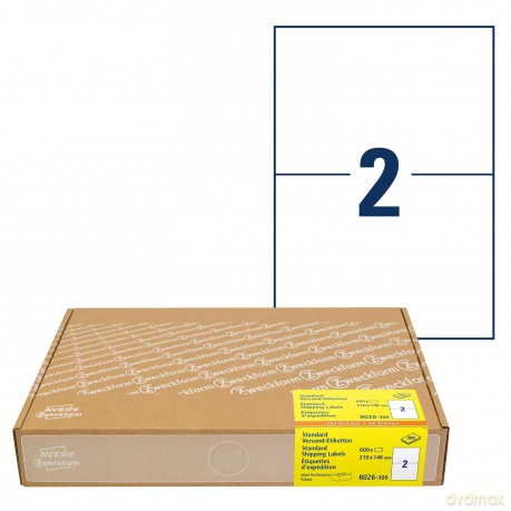 Avery Zweckform: 600 AVERY Zweckform Versandetiketten wei