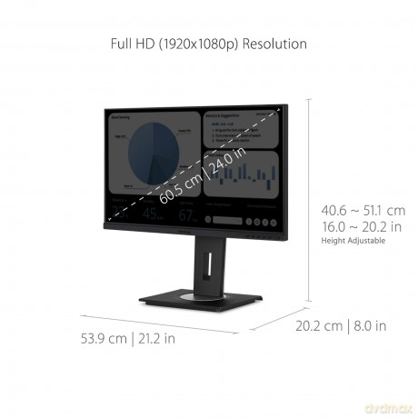 61cm/24'' (1920x1080) ViewSonic VG2448A-