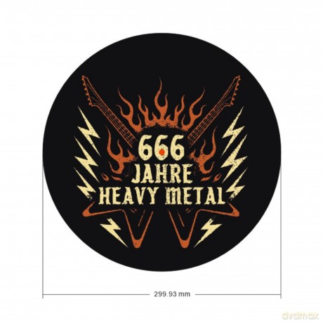 666jahreheavymetal: 666 Jahre Heavy Metal Slipmat