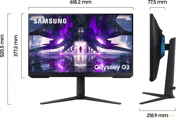 68cm/27'' (1920x1080) Samsung Odyssey G3