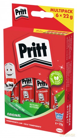 6x Pritt Klebestifte 22g