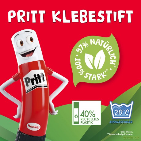 6x Pritt Klebestifte 22g