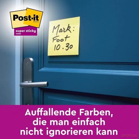Post-Itâž: 8 + 4 GRATIS: Post-it Super Sticky Haft