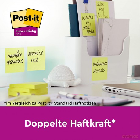 Post-Itâž: 8 + 4 GRATIS: Post-it Super Sticky Haft