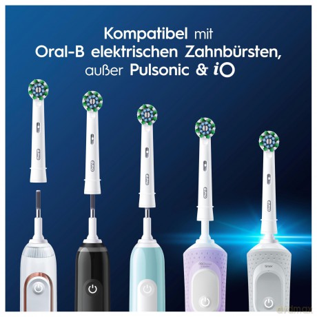 8 Oral-B PRO Cross Action Zahnbźrstenauf