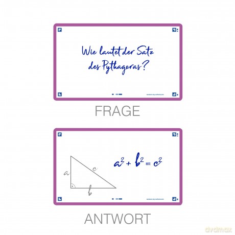 Oxford: 80 OXFORD Karteikarten FLASH 2.0 DIN A7