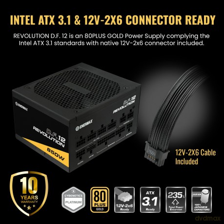 850W Enermax Revolution D.F.12 ETV850G|