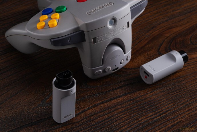8bitdo Retro Receiver For Nintendo 64 Grey Retro: 8BitDo Retro Receiver for Nintendo 64 Grey Retro