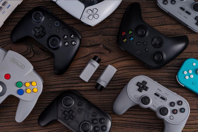 8bitdo Retro Receiver For Nintendo 64 Grey Retro: 8BitDo Retro Receiver for Nintendo 64 Grey Retro