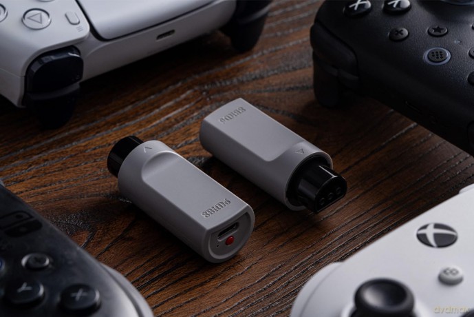 8bitdo Retro Receiver For Nintendo 64 Grey Retro: 8BitDo Retro Receiver for Nintendo 64 Grey Retro