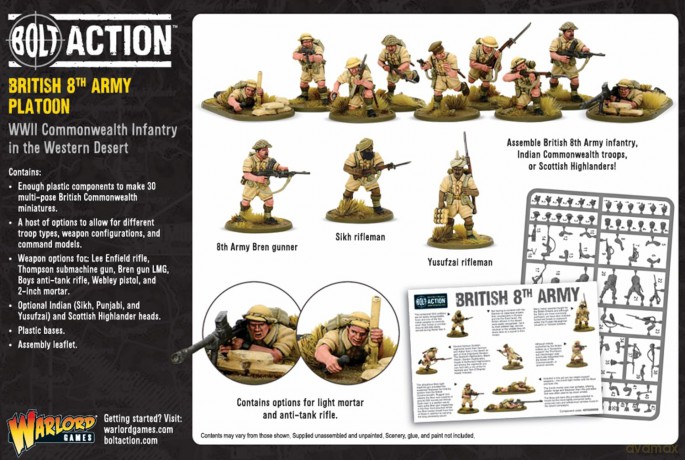 Warlord Games Ltd: 8th Infantry