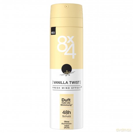 8x4 VANILLA TWIST Deo-Spray 150,0 ml