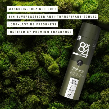 8x4 WILD OAK Deo-Spray 150,0 ml