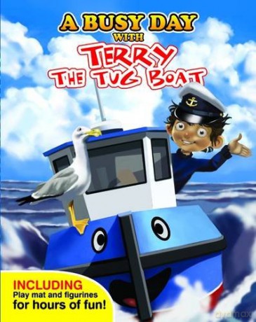 A Busy Day With Terry The Tugboat [KSIĄŻKA]