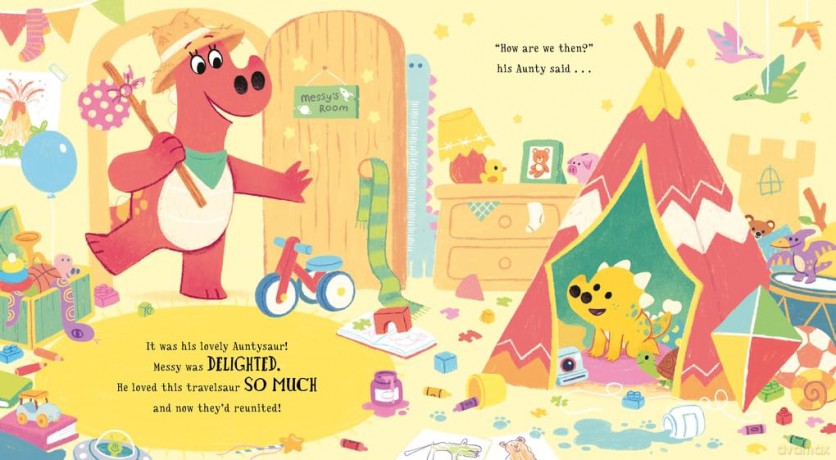 A DinoFeelings Book The Messysaurus [KSIĄŻKA]
