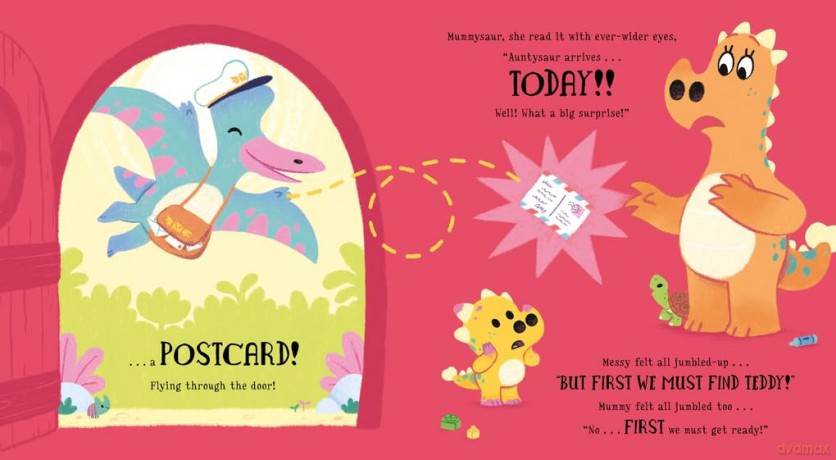 A DinoFeelings Book The Messysaurus [KSIĄŻKA]