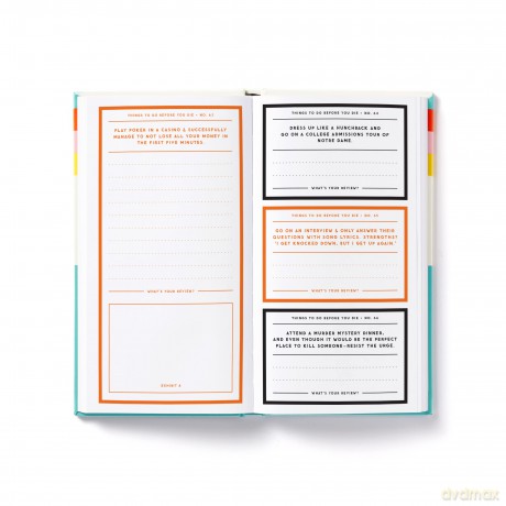 A Million Things to Do Before You Die Prompted Journal [KSIĄŻKA]