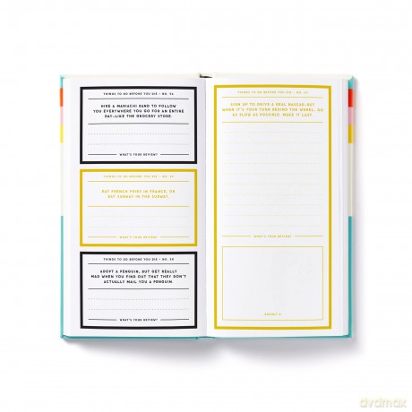 A Million Things to Do Before You Die Prompted Journal [KSIĄŻKA]